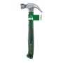 Bosch Klauenhammer DIY, 450 g, mit grauem Kopf und grün-schwarzem Griff.