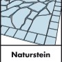 Abbildung von Naturstein verlegt mit Cimsec Fliesenkleber S1 Flex, geeignet für Natursteine.