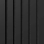 Schwarzes Akustikpaneel Linoleum Nero für Wand und Decke, 60x240 cm.