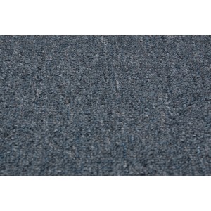 Blauer Teppichboden Hamburg als Meterware, Detailansicht der Textur.