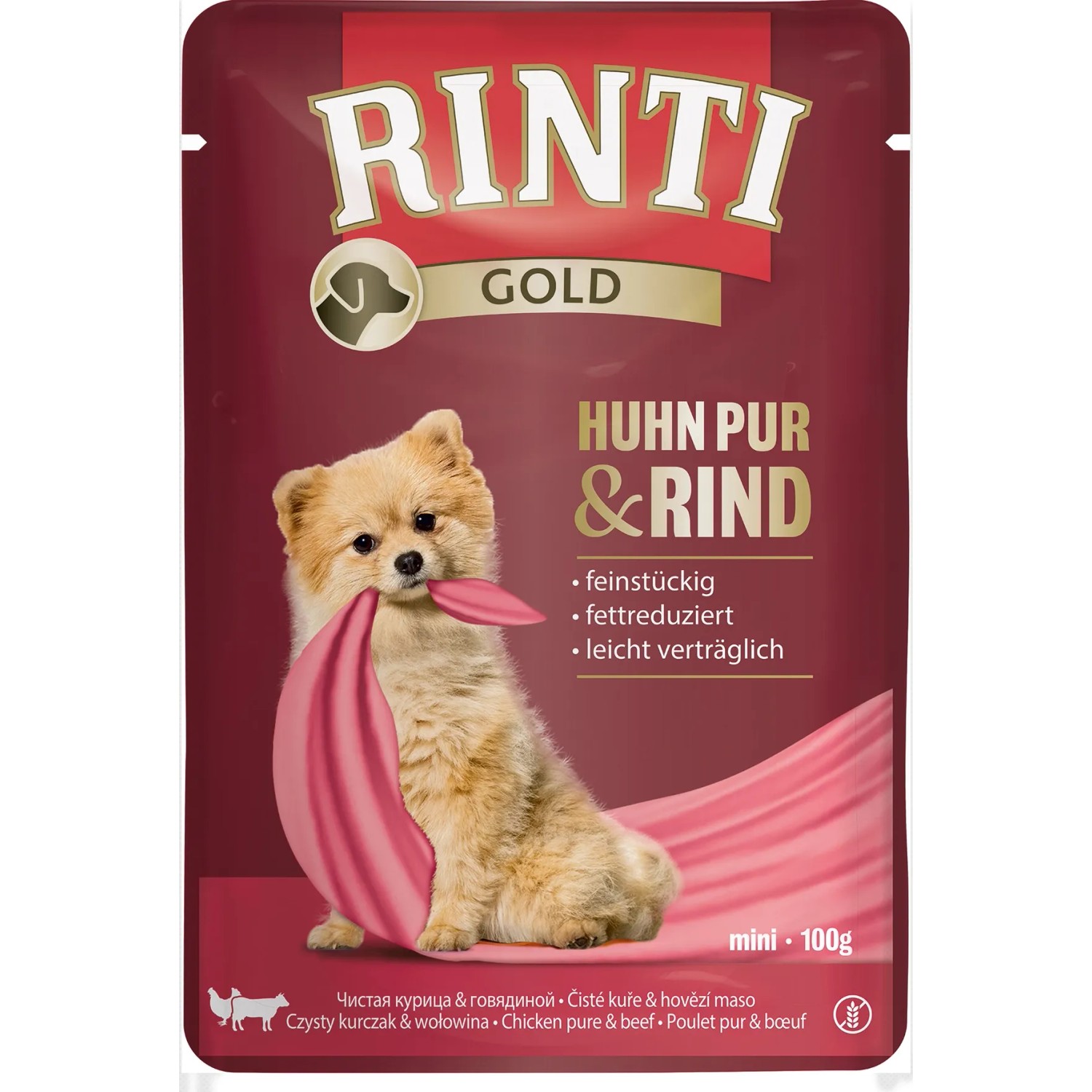 Rinti Hunde-Nassfutter Gold Huhn und Rind 100 g kaufen bei OBI