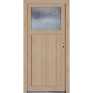 Roro Nebeneingangstür OHE 1002 Fichte 90 cm x 190 cm DIN R