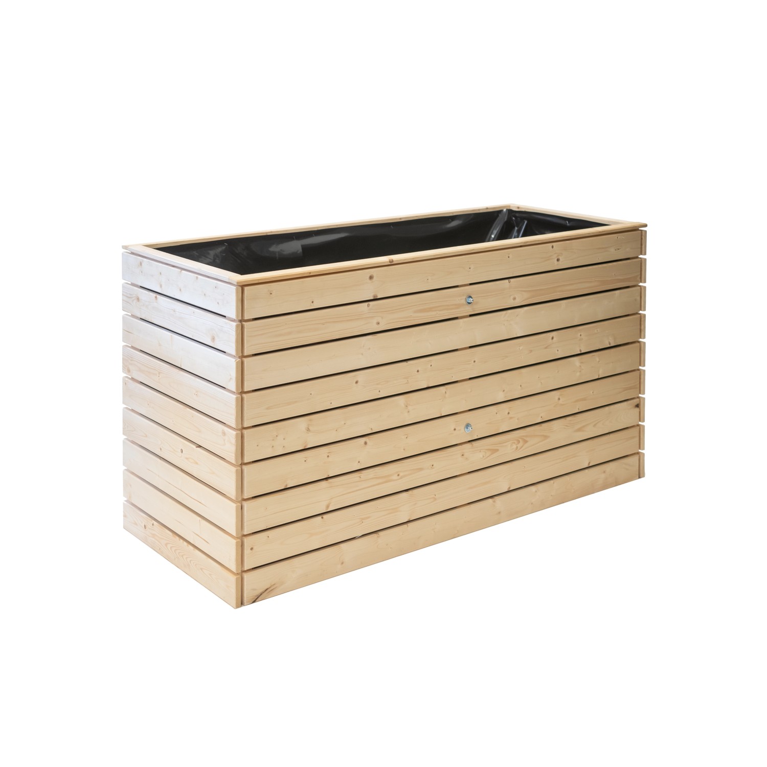 Westmann Hochbeet Holz Fichte XL, rechteckig, aus hellem Fichtenholz. Ideal für Garten, Balkon oder Terrasse.