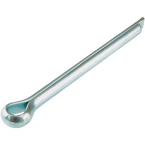 Suki Splint Stahl, 4x45 mm, verzinkt, zur Sicherung von Muttern und Achsen.