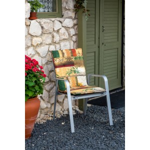 Beo Sitzauflage Glasgow 6er Set, beige-natur für Niedriglehner Gartenstühle.