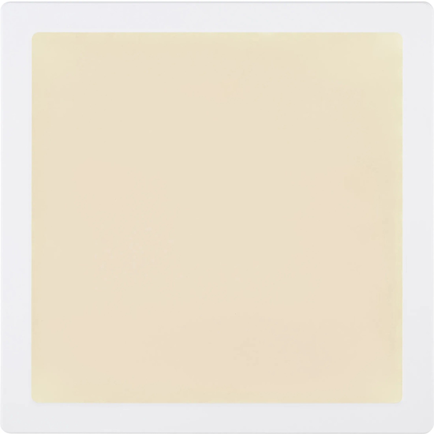 Quadratische, weiße LED-Deckenleuchte Lasse von Globo, modernes Design.