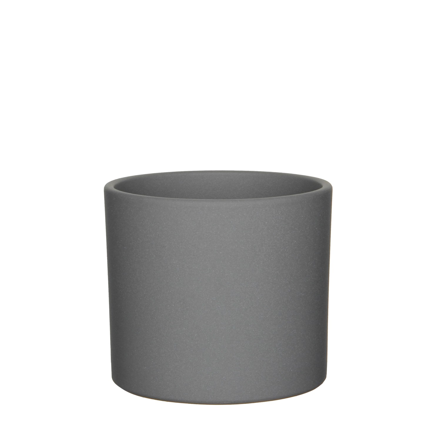 Mica Decorations Übertopf Era Ø 13,5 cm x 12,5 cm Grau matt kaufen bei OBI