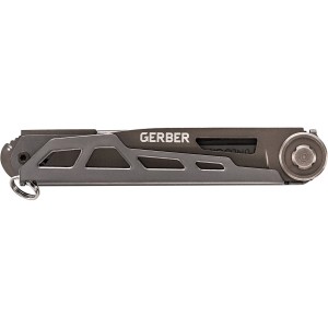 Gerber Armbar Slim Cut Taschenmesser mit 3 Werkzeugen, geschlossen. Kompaktes Multitool für Alltag und Outdoor.