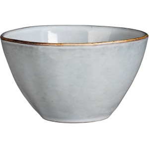 Mica Decorations Tabo Schüssel H 6,5 x Ø 14 cm Hellgrau