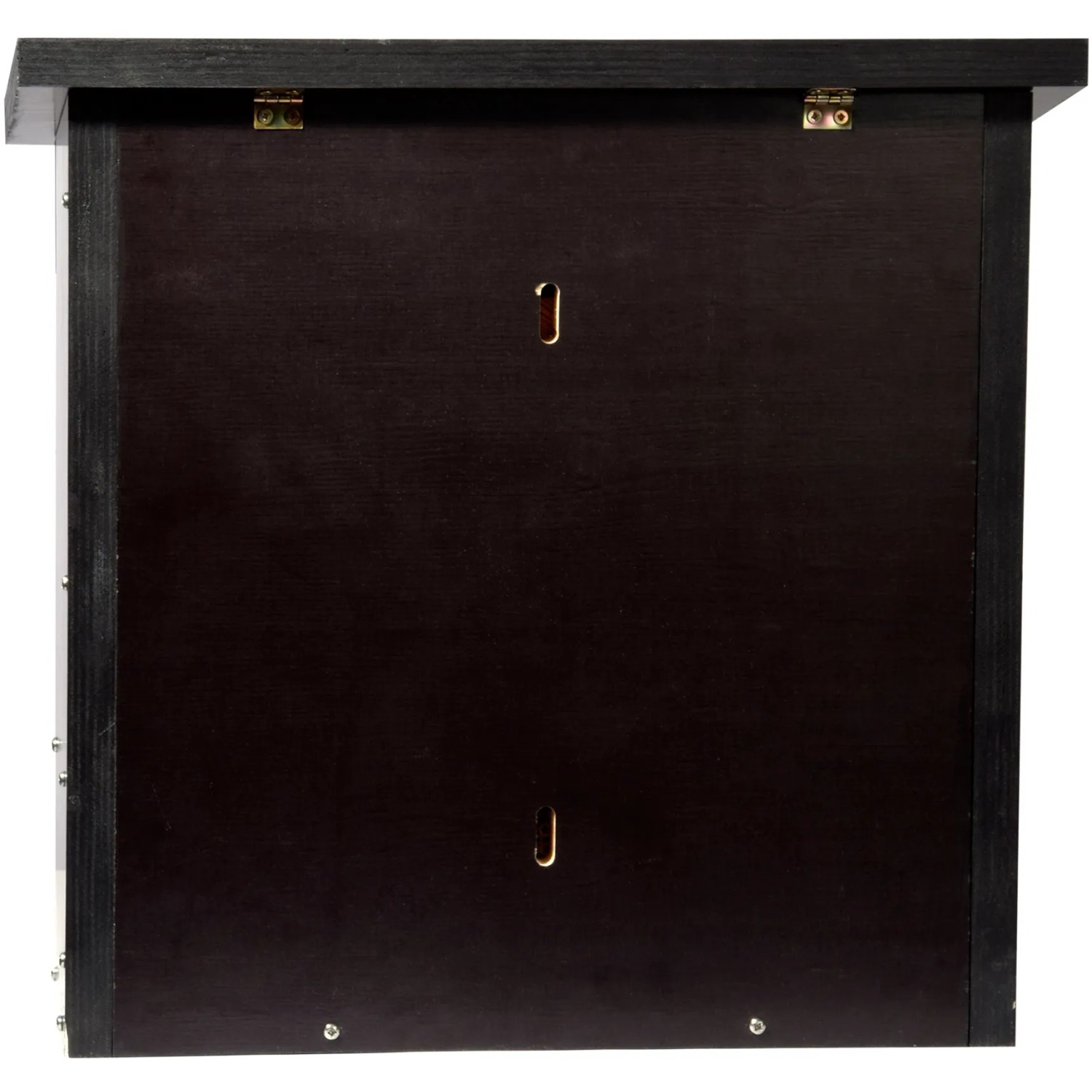 Rückansicht Dobar Profi-Insektenhotel XL mit Montagevorrichtung.