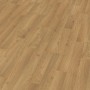 Egger Laminat 8 mm Eiche Colmar Braun, verlegter Boden im Detail.