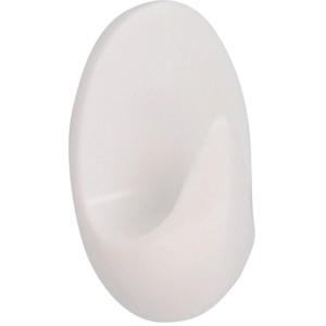 Siro Haken H214 Kunststoff Weiß Selbstklebend 3 Stück