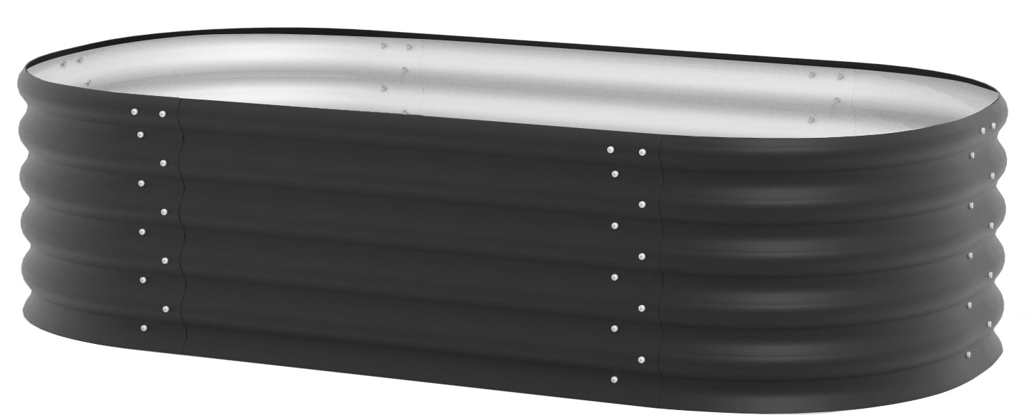 Hochbeet Vitavia Vita 401 Schwarz inkl. Schneckenschutz kaufen bei OBI