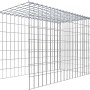 Gabiona Anbaukorb Typ 4, 70x100x50cm, Maschenweite 5x10cm, Drahtgitter galvanbeschichtet.