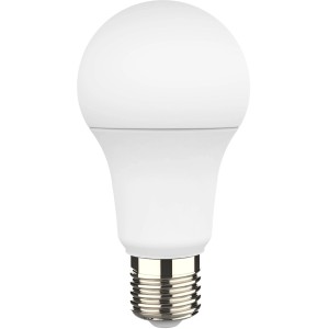 Eglo E27 LED-Leuchtmittel 9W im 3er Set. Glühlampenform, warmweißes Licht.