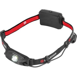 Ledlenser H4 Stirnlampe, LED-Taschenlampe mit verstellbarem Kopfband für Freizeit, Sport und Heimwerken.