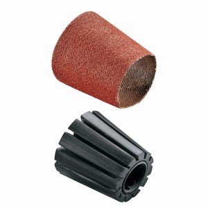 Bosch ASK30 Aufnahmeschaft Set für Schleifroller PRR 250 ES, Zubehör für Winkelschleifer.