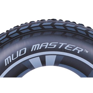 Bestway Schwimmring Mud Master im Reifen-Design für Badespaß.