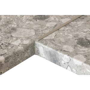 Kaindl Fugen-Eckleiste Alu für Arbeitsplatten, 635mm, zur Verbindung von Arbeitsplatten.