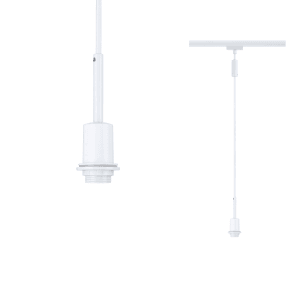 Paulmann Pendelleuchte DecoSystems URail Basic Signalweiß 135 cm x 4,4 cm