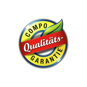 Compo Qualitäts-Garantie Logo für Bio Zitruspflanzendünger.