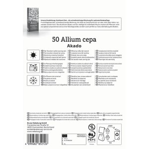 Kiepenkerl Wintersteckzwiebel Akado rot, 50 Stück. Winterharte, rote Steckzwiebeln für den Herbstanbau.