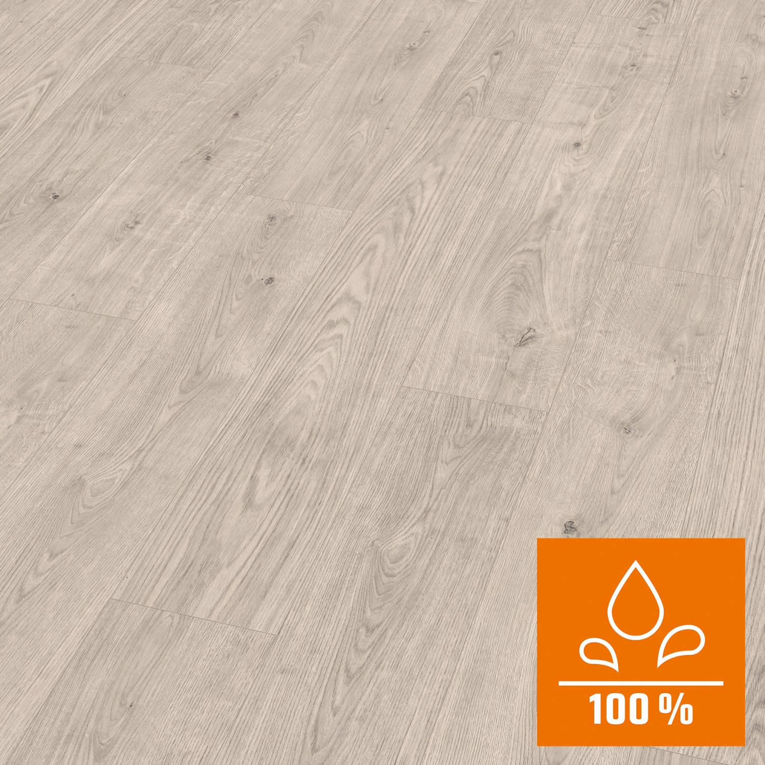 EGGER Laminatboden Muster Ruviano Eiche Grau - 297x210mm Mustertafel