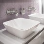 Ideal Standard Connect Air Handwaschbecken, 40x40 cm, weiß, ohne Hahnloch und Überlauf.