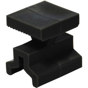 Kovalex Kunststoff Montageclips Schwarz 25 Stück