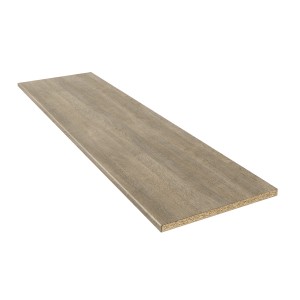 Kaindl Arbeitsplatte Eiche Quarz, 260x60x2,8 cm, Holzoptik für die Küche.