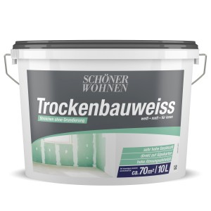 Schöner Wohnen Trockenbauweiss matt 10 l