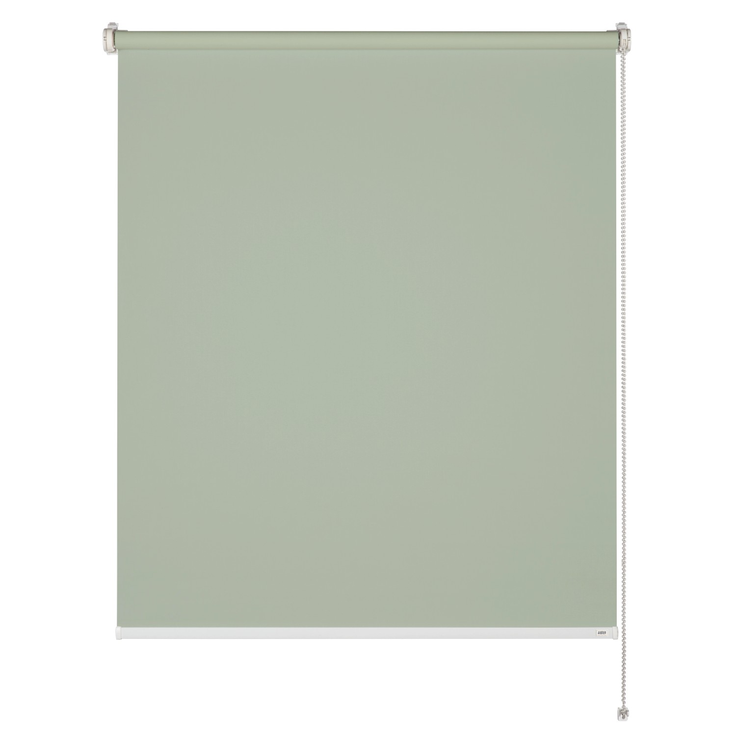 Schöner Wohnen Tageslicht-Rollo Tizia, 45x150 cm, Grün, für Fenster, blickdicht und lichtdurchlässig.