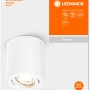 Ledvance Spot, 1-flammig, weiß, Ø 8 cm, Aufbauspot für GU10 Lampen.