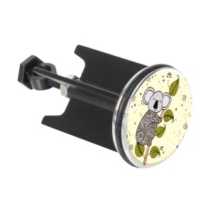 Wenko Waschbeckenstöpsel Pluggy Koala Rollin mit Koala auf Ast, mehrfarbig.