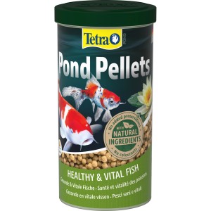 Tetra Pond Pellets 1 l: Hauptfutter für Teichfische mit natürlichen Inhaltsstoffen.