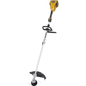 Texas Akku Kombi-System 58V BMZ5800 mit Trimmeraufsatz, Akku-Kettensäge für Gartenarbeiten.