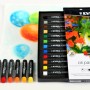 Lyra Öl-Pastellkreiden, 12 Farben im Kartonetui, für Künstlerbedarf und kreative Projekte.