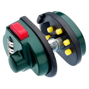 Burg Wächter Waffenschloss Gun Lock 345 SB, grünes Zusatzschloss mit Zahlencode für Tresore.