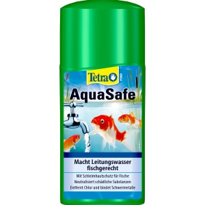 Tetra Pond AquaSafe Wasserpflegemittel 250ml für klares Teichwasser und gesunde Fische.