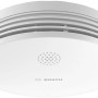 Bosch Smart Home Rauchwarnmelder II, weißer Rauchmelder für Hausautomation.