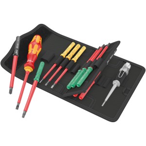 Wera Werkzeug-Set Kraftform Kompakt VDE 16 Universal 1 Tool Finder 16-teilig