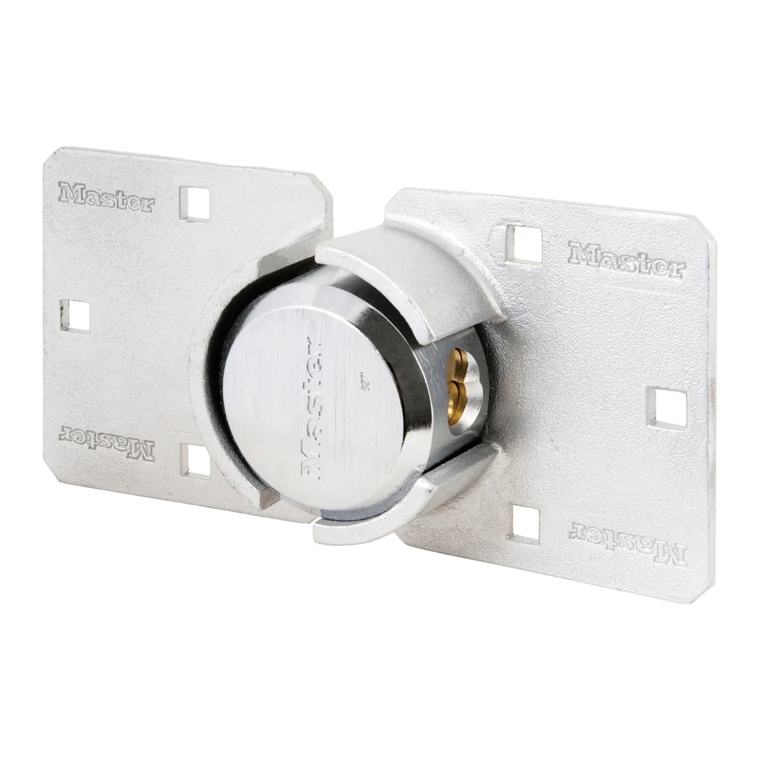 Master Lock Vorhängeschloss 736EURD mit verdecktem Bügel aus Stahl, ideal für Lieferwagen und LKW-Tore.