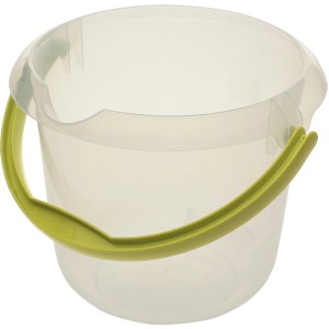 Keeeper Eimer Mika mit integrierter Mess-Skala 5 l Transparent