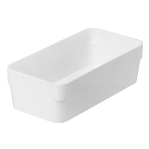 Weiße SmartStore Compact Sort 20x10 Aufbewahrungsbox für Ordnung und Übersicht.