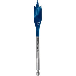 Bosch Expert Selfcut Flachfräsbohrer, 17 mm Durchmesser, für schnelles Bohren in Holz.