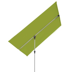 Doppler Balkonschirme Active 130 cm x 180 cm Grün mit Handöffner