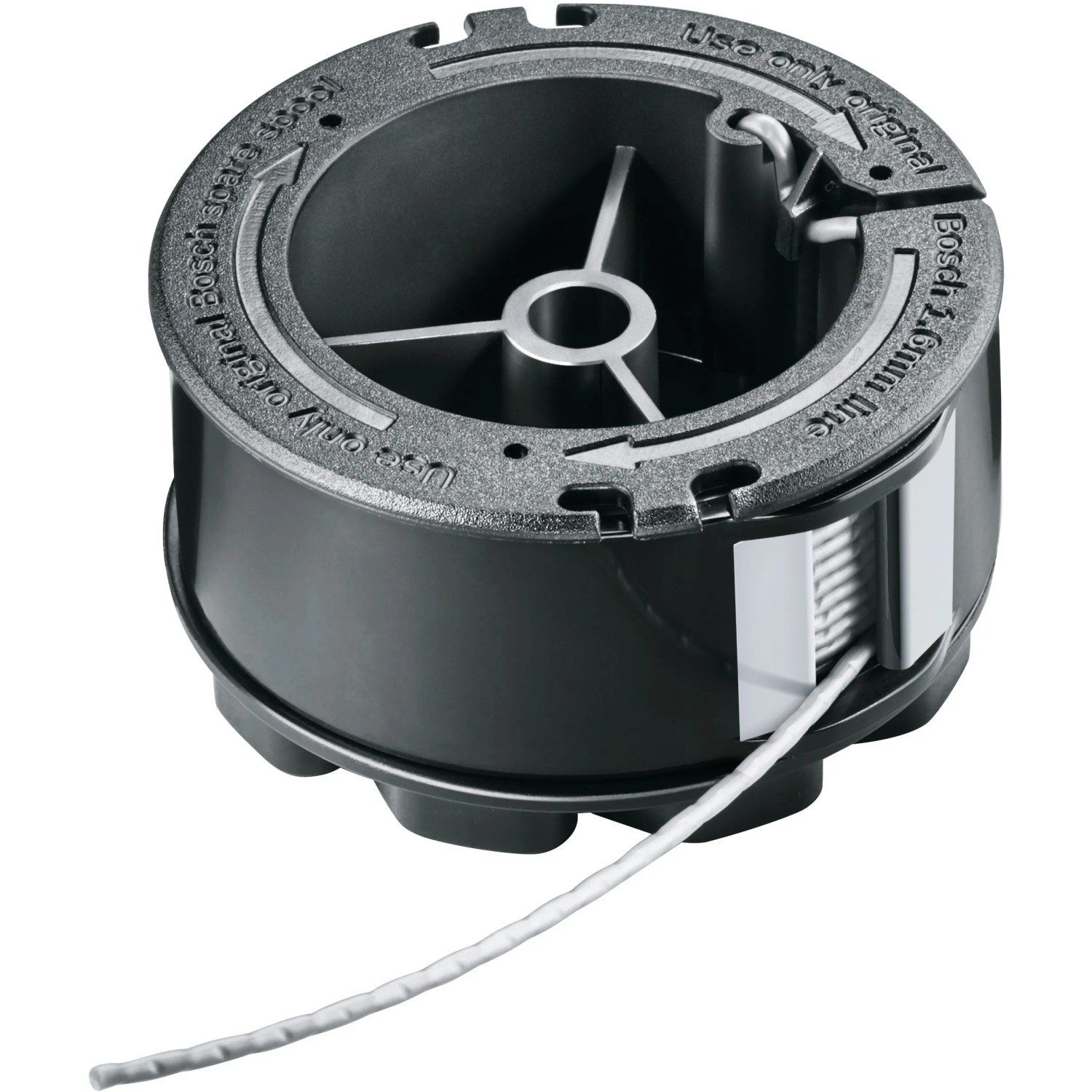 Spares2go Trimmerfaden & Spulenkopf Für Challenge Rasentrimmer – 1,3 Mm, 2x3,5 M, Passend Für Viele Modelle