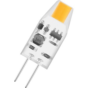 Osram LED-Leuchtmittel G4, 1W, warmweiß, 100lm. Kompakte LED Lampe für G4 Fassung.