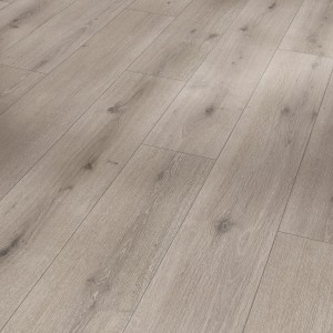 Parador Designboden Modular One Eiche Urban Grau gekälkt, Vinylboden in Holzoptik.