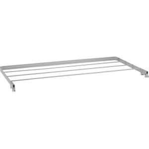 Metall-Kleiderständer 80 cm x 40 cm Silber